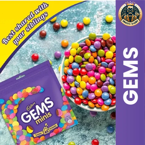 Gems Minis Chocolate Home Treats Pack 126.4gm Indian
