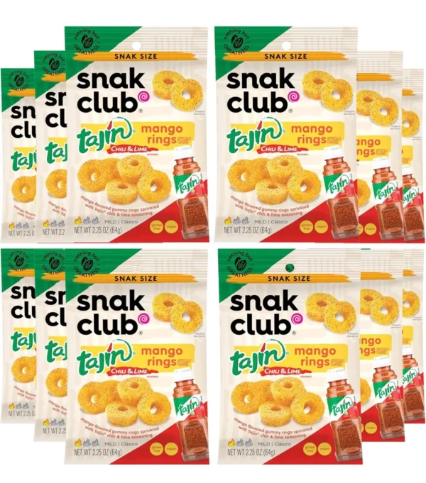 Snak Club Tajin Mango Rings
