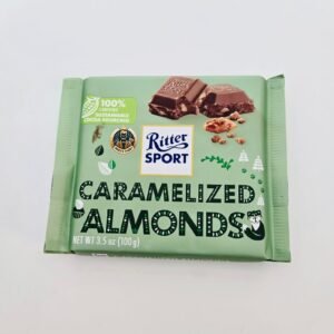 RITTER CARAMELIZED ALMONDS 100g