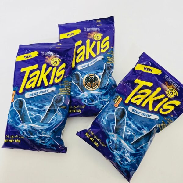Takis Blue Heat Tortilla Chips - Limited Edition 56g (Mexico)