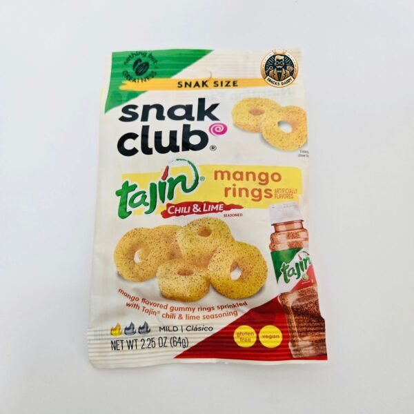 Snak Club Tajin Mango Rings