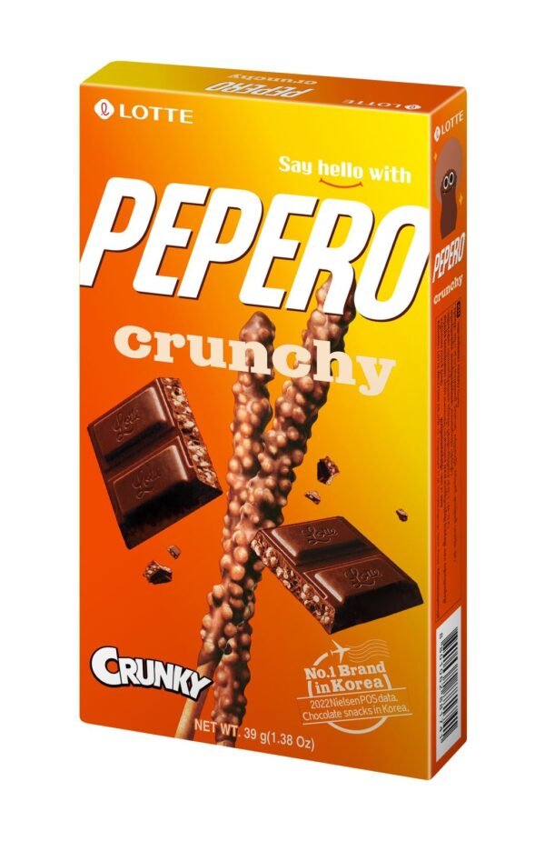 PEPERO CRUNCHY CHOCOLATE STICKS 38G