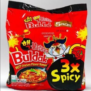 Samyang 3X Extreme Buldak Ramen - 700g (140G x 5)