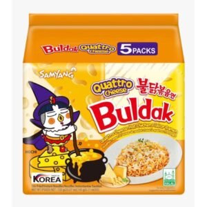 Samyang Quattro Cheese Buldak Ramen (5x145g)