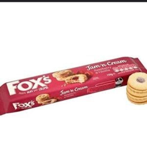 Fox's Jam 'n Cream Rings 150g