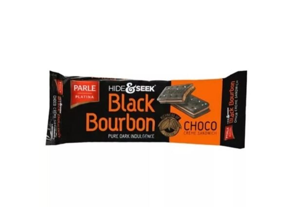 Parle Platina Hide & Seek Black Bourbon Choco Cream 100g
