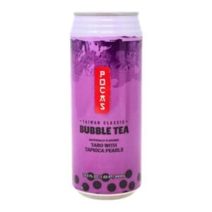 Pocas Taiwan Classic Bubble Tea Taro with Tapioca Pearls