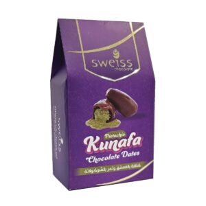 Sweiss Chocolate Pistachio Kunafa Chocolate Dates