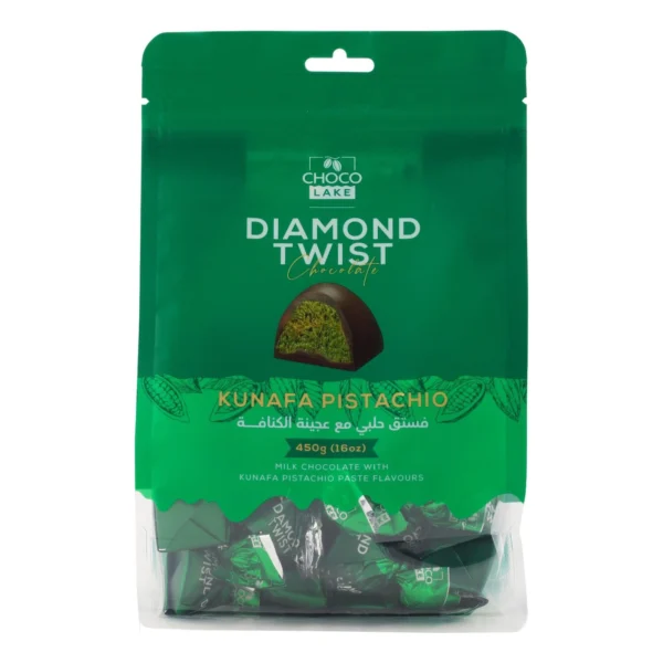 Choco Lake Premium Quality Kunafa Minis Pistachio (Milk Chocolate With Kunafa Pistachio Paste Filling) – 450g at Best Price in BD