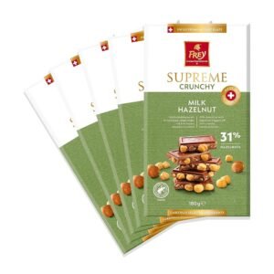 Frey Supreme Crunchy Milk Hazelnuts 180gm