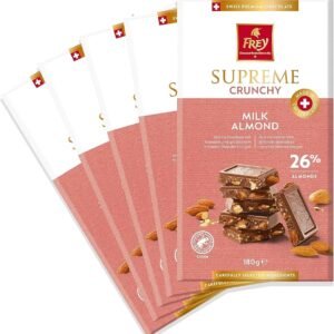 Frey Supreme Crunchy Milk Almond 180g