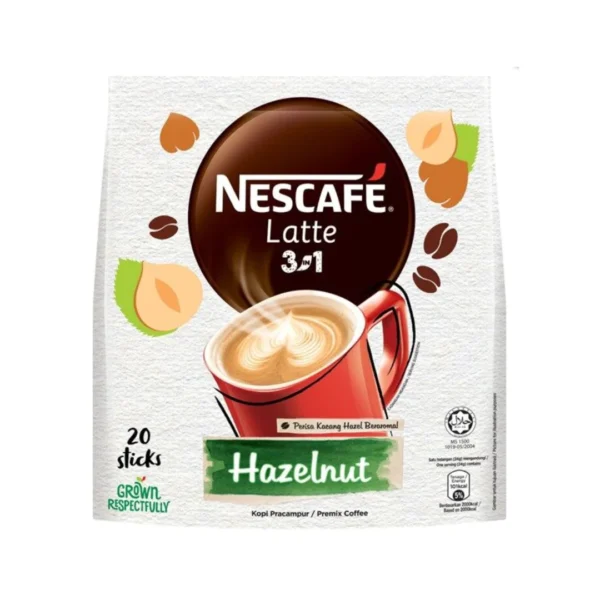 Nescafe Latte 3 IN 1 Hazelnut 24g x 20 - at the best price in BD