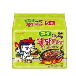 Samyang buldak Jjajang chicken flavor ramen pack of 5x 700g - at the best price in BD