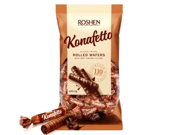 Roshen konafetto Rolled Waffrs 1000g