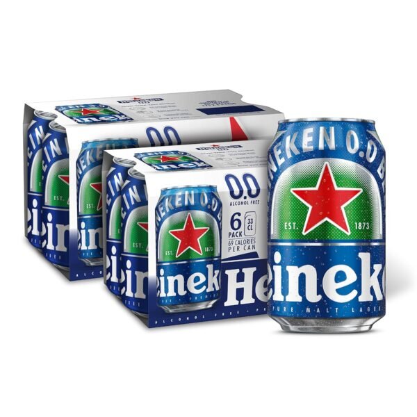 Heineken beer 0.0alc 330ml cans